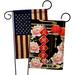 Breeze Decor Wealth Spring Festival 2-Sided Polyester 18 x 13 in. Garden Flag in Black/Pink/Red | 18.5 H x 13 W in | Wayfair