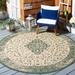 Green 79 x 0.2 in Area Rug - Lark Manor™ Dracut Oriental Dark/Beige Indoor/Outdoor Area Rug | 79 W x 0.2 D in | Wayfair