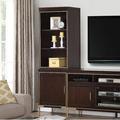 Everly Quinn Dreher Solid Wood Entertainment Center for TVs up to 60" Wood in Brown/Green | Wayfair 97D21E7808F4469D82BA63193987E0A0