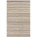White 24 x 0.1 in Area Rug - Joss & Main Lessie Striped Handmade Flatweave Wool/Jute Gray/Beige Area Rug Wool/Jute & Sisal | 24 W x 0.1 D in | Wayfair