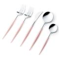 Latitude Run® Disposable Noble Collection Flatware Set Plastic in Pink/Gray | Wayfair 17C797526C004A5895B505D5BAF0A118