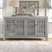 Kelly Clarkson Home Shoshanna 70" Wide Pine Solid Wood Sideboard Wood in Gray | 38 H x 70 W x 16 D in | Wayfair F71852E9AF914ECF9C3BC14B159B5723