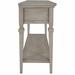 Darby Home Co Sigmund 50" Solid Wood Console Table Wood in Gray | 30 H x 50 W x 15 D in | Wayfair 57CBAEEC9A484F7AADC3898659A52BE9