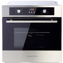 Wolkenstein F8-2 Einbaubackofen 60cm Backofen Umluft Heißluft Autark