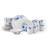 Fitz and Floyd Bloom 32PC Dinnerware Set, Service for 8 - 8 ea-Dinner, Salad Plates, Bowls, Mugs