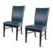 Milton Bonded Leather Chair (Set of 2) - New Pacific Direct 268239B-V05