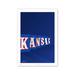 Kansas Jayhawks Minimalist Allen Fieldhouse 24'' x 36'' Fine Art Print