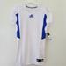 Adidas Shirts | Adidas Mens Football Techfit Hyped Jersey | Color: White | Size: M