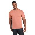 Hanes 42TB Adult Perfect-T Triblend T-Shirt in Cantaloupe Heather size 2XL