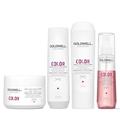 Goldwell - Goldwell Dualsenses Color Set Sh.250 ml, Con. 200 ml & Maske 200 ml & LeaveIn 150 ml Haarpflegesets 800 ml