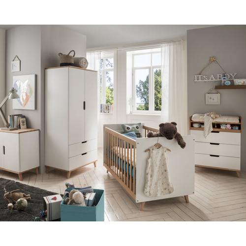 INFANSKIDS »Infanscolor« Kinderzimmer Babybett weiß 144x76x82cm / weiß