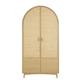 Dressing 2 portes cannage en rotin