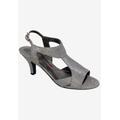 Wide Width Women's Lucky Slingback by Ros Hommerson in Silver Iridescent (Size 8 1/2 W)