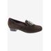 Wide Width Women's Treasure Loafer by Ros Hommerson in Brown Suede (Size 7 1/2 W)