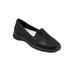 Women's Universal Slip Ons by Trotters in Black Mini Dots (Size 6 1/2 M)