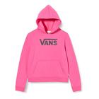 Vans Girl's Flying V Hoodie, Fuchsia Purple, L