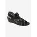 Women's Wynona Sandal by Ros Hommerson in Black Combo (Size 6 M)