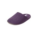 Wide Width Women's The Carita Clog Slipper by Comfortview in Plum Burst (Size M W)