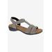 Women's Mackenzie Sandal by Ros Hommerson in Taupe Multi Stretch (Size 9 1/2 M)