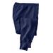 Men's Big & Tall Heavyweight Thermal Pants by KingSize in Navy (Size 3XL)