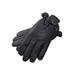 Men's Big & Tall EXTRA-LARGE ADJUSTABLE DRESS GLOVES by KingSize in Black (Size 2XL)