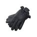 Men's Big & Tall EXTRA-LARGE ADJUSTABLE DRESS GLOVES by KingSize in Black (Size XL)