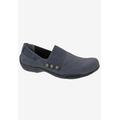 Wide Width Women's Cake Flat by Ros Hommerson in Navy (Size 11 W)