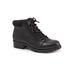 Women's Becky 2.0 Boot by Trotters in Black Leather (Size 6 M)