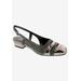 Women's Tempt Slingback by Ros Hommerson in Silver Glitter Metallic (Size 6 M)