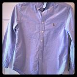Polo By Ralph Lauren Shirts & Tops | Boys Button Down Polo | Color: Blue | Size: 10-12