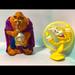 Disney Other | Disney Beauty And The Beast Vtg Night Light Covers | Color: Purple/Yellow | Size: 3.5”-4”