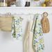 Martha Stewart Lemon Whimsy Kitchen Towel Set 2-Pack 16"X28", Aqua/Green/Yellow/White Cotton in Gray/Yellow | Wayfair K2011678TDMSA2 1YLML