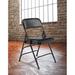 National Public Seating Vinyl Padded Stackable Folding Chair Set of 8 Vinyl in Black | 29.5 H x 18.75 W x 20.75 D in | Wayfair 1310/8