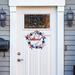 The Holiday Aisle® American Star Front Door Wreath, Metal | 14 H x 13 W x 2 D in | Wayfair F3998448151B46CFAE9F866AF12DE85E