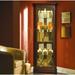 Pulaski Furniture Keepsakes Lighted Corner Curio Cabinet Wood/Glass in Brown | 72 H x 28 W x 16 D in | Wayfair 20205