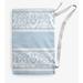Canora Grey Lacy Stripe Laundry Bag Fabric in Gray/Blue/White | 36 H in | Wayfair 5BFD1D018CB14C2C9648DB456A27F4F9