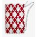 Latitude Run® Small Mod Circles Laundry Bag Fabric in Red/Gray | 29 H in | Wayfair 8098FF4EDFE047C181614BAD311FF303