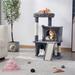 Tucker Murphy Pet™ 36" There'se Cat Tree Rope/Manufactured Wood in Gray | 36 H x 19.3 W x 18 D in | Wayfair B4A29D8ADAC442B8A9DFB3CE60A082BD
