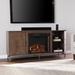 Latitude Run® Electric Fireplace, Crystal in Brown/Gray | 28.5 H x 60 W x 16.75 D in | Wayfair D7FD7968BFF149BA8B46AC9BBB5F8775