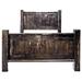 Loon Peak® Thurton Big Sky Collection Rugged Sawn Panel Bed W/Forged Iron Accents | 56 H in | Wayfair 1117EBD4344C42DC920DF04B341B01A5