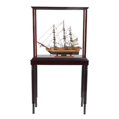 USS Constitution Small with Display Case