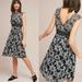 Anthropologie Dresses | Anthropologie Sommer Floral Dress | Color: Black | Size: 4