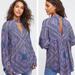 Free People Tops | Free People Tunic Top Size Xs | Color: Blue/Purple | Size: Xs