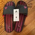 Adidas Shoes | Adidas Slippers. Size 8 | Color: Pink | Size: 8