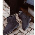 Free People Shoes | Free People- Emu Sharky Mini Boots W12434 | Color: Black | Size: 10