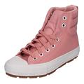 Converse Chuck Taylor All Star Berkshire Boot Hi Rust Pink/Pale Putty Leather 3½ UK Junior