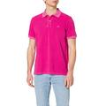 GANT Men's D2 Sunfaded Pique SS Rugger Polo Shirt, Cabaret Pink, XXL