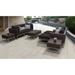 Amalfi 10 Piece Outdoor Wicker Patio Furniture Set 10c