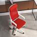 The Twillery Co.® Northwood Mesh Task Chair Upholste/Mesh in Red | 47 H x 28 W x 27 D in | Wayfair EB754DB26C82400DB8212B50CCB42F92