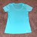 Nike Tops | Nike Dri-Fit Scoop Neck In Aqua / Teal | Color: Blue | Size: S